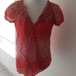 Forever 21 bohemian top size medium